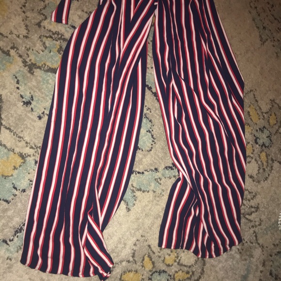 2/$10 Red, White, & Blue Jumpsuit - Picture 2 of 4